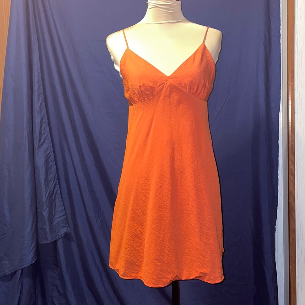 Madewell size 6 Orange dress